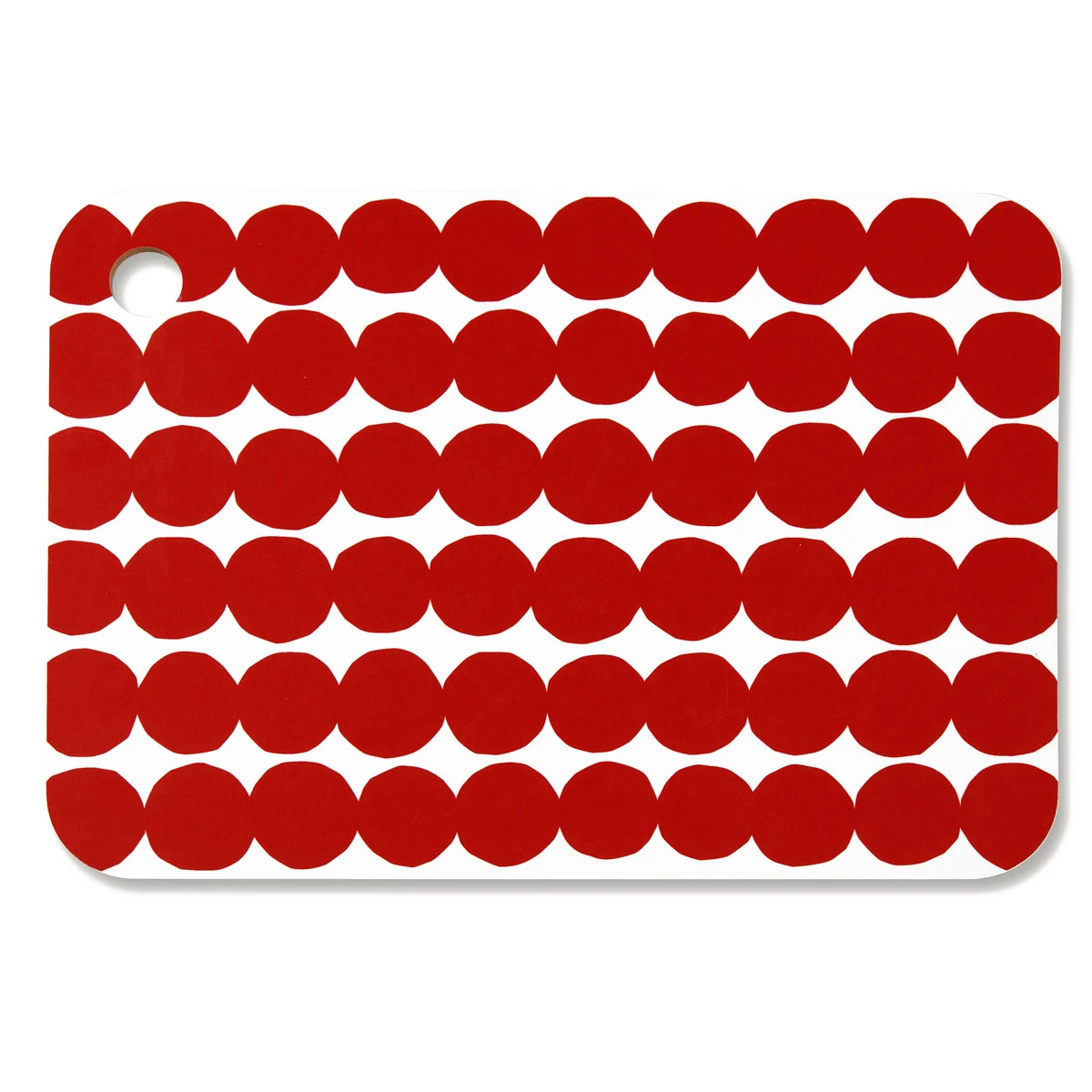 Marimekko Rasymatto Red / White Cutting Board 3 Marimekko Rasymatto Red / White Cutting Board