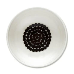 Marimekko Rasymatto Footed Dessert Bowl -Marimekko marimekko rasymatto small footed bowl 30