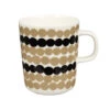 Marimekko Rasymatto Beige / White / Black Mug 2 Marimekko Rasymatto Beige / White / Black Mug -Marimekko marimekko rasymatto terra black mug 59