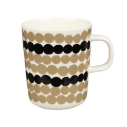 Marimekko Rasymatto Beige / White / Black Mug