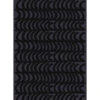 Marimekko Rautasänky Black Cotton Fabric