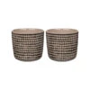 Marimekko Raymatto Black / Terra Coffee Cups - Set Of 2 -Marimekko marimekko raymatto black terra coffee cups set of 2 23