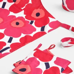 Marimekko Red Unikko Pot Holder -Marimekko marimekko red unikko pot holder 49