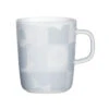 Marimekko Ruutu-Unikko White/Grey Mug -Marimekko marimekko ruuto unikko white grey mug 31