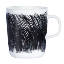 Marimekko Weather Diary Black/White Mug 5 Marimekko Weather Diary Black/White Mug -Marimekko marimekko s p iv kirja black white mug 45