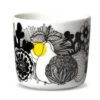 Marimekko Siirtolapuutaha Black / Yellow Coffee Cup