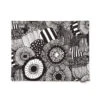 Marimekko Siirtolapuutarha Black Acrylic-Coated Cotton Placemat -Marimekko marimekko siirtolapuutarha black acrylic coated cotton placemat 43