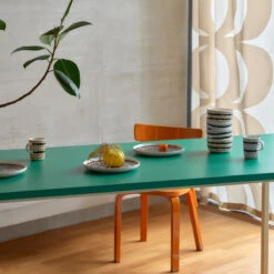 Marimekko Siirtolapuutarha Rasymatto Black / Beige Dinner Plate