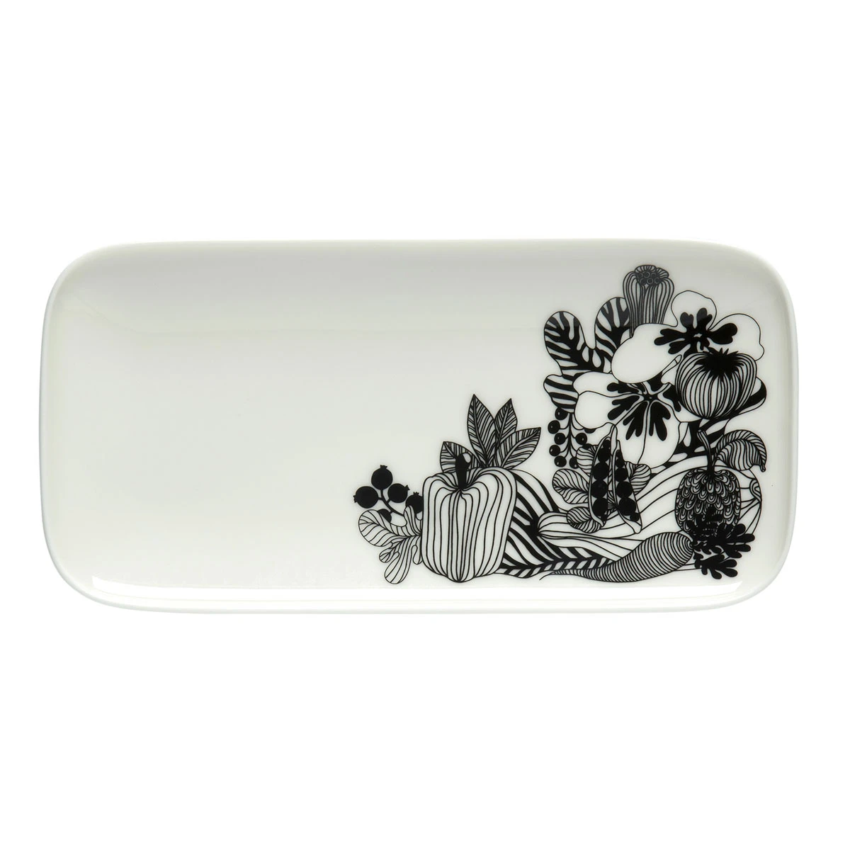 Marimekko Siirtolapuutarha Small Serving Platter 3 Marimekko Siirtolapuutarha Small Serving Platter