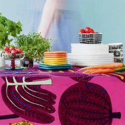 Marimekko Socks Rolled Down Clear / Red / Turquoise Dessert Bowl -Marimekko marimekko socks rolled down clear red turquoise dessert bowl 117