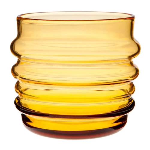 Marimekko Socks Rolled Down Yellow Tumbler (Set Of 2) 4 Marimekko Socks Rolled Down Yellow Tumbler (Set Of 2) - Image 2