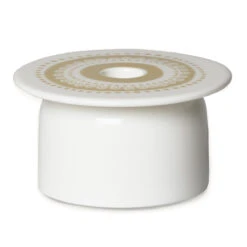 Marimekko Svaale White / Beige Candleholder -Marimekko marimekko svaale white beige candleholder 60