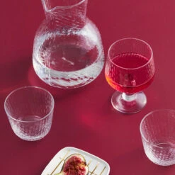 Marimekko Syksy Clear Glass Goblet -Marimekko marimekko syksy clear glass goblet 45