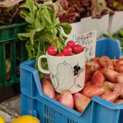 Marimekko Tarhuri Pink / Green Large Mug -Marimekko marimekko tarhuri pink green large mug 41