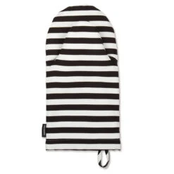 Marimekko Tasaraita Black / White Oven Mitt