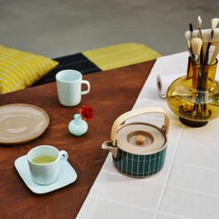 Marimekko Tiiliskivi Mint Small Plate -Marimekko marimekko tiiliskivi mint small plate 46