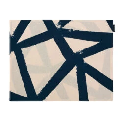 Marimekko Ukkospilvi Peach / Dark Blue Acrylic-coated Placemat