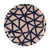 Marimekko Ukkospilvi Peach / Dark Blue Round Tray 2 Marimekko Ukkospilvi Peach / Dark Blue Round Tray -Marimekko marimekko ukkospilvi peach dark blue round tray 10
