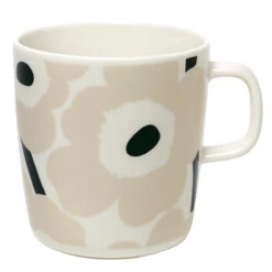 Marimekko Unikko Beige / Green Large Mug