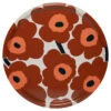 Marimekko Unikko Brown / Beige / Navy Large Round Tray