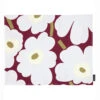 Marimekko Unikko Cranberry / Grey / Olive Acrylic-Coated Placemat -Marimekko marimekko unikko cranberry grey olive acrylic coated placemat 20