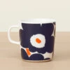 Marimekko Unikko Dark Grey Large Mug -Marimekko marimekko unikko dark grey large mug 77