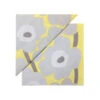 Marimekko Unikko Grey/Yellow Cocktail Napkins