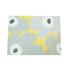 Marimekko Unikko PVC Yellow/Grey Placemat