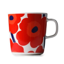 Marimekko Unikko Red Large Mug -Marimekko marimekko unikko red large mug 118