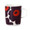 Marimekko Unikko Red / Plum Mug -Marimekko marimekko unikko red plum mug 85