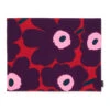 Marimekko Unikko Red / Plum / Pink Acrylic-coated Cotton Placemat