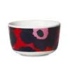 Marimekko Unikko Red / Plum / Pink Dessert Bowl 1 Marimekko Unikko Red / Plum / Pink Dessert Bowl -Marimekko marimekko unikko red plum pink dessert bowl 29