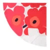 Marimekko Unikko Red Round Tablecloth -Marimekko marimekko unikko red round tablecloth 40
