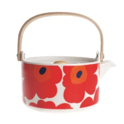 Marimekko Unikko Red Teapot