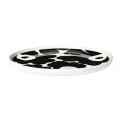 Marimekko Unikko White / Black Salad Plate 9 Marimekko Unikko White / Black Salad Plate -Marimekko marimekko unikko white black salad plate 64