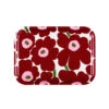 Marimekko Unikko White / Cherry Small Tray