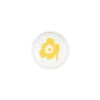 Marimekko Unikko White / Spring Yellow Mini Plate -Marimekko marimekko unikko white spring yellow mini plate 25