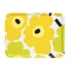 Marimekko Unikko Yellow / Lime Small Tray 2 Marimekko Unikko Yellow / Lime Small Tray -Marimekko marimekko unikko yellow lime small tray 46
