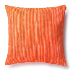 Marimekko Varvunraita Orange Throw Pillow