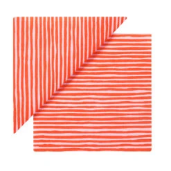 Marimekko Varvunraita Red Lunch Napkins