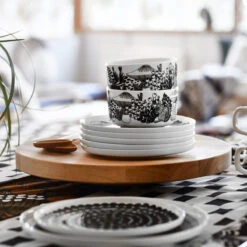 Marimekko Veljekset Finland 100 Soup / Cereal Bowl -Marimekko marimekko veljekset finland 100 soup cereal bowl 72