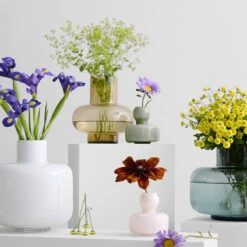 Marimekko White Ming Vase -Marimekko marimekko white ming vase 188